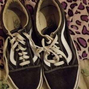 Black and white vans!